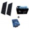 KIT SOLAR AUTÓNOMO 120 WC (350W/DÍA MAXI)