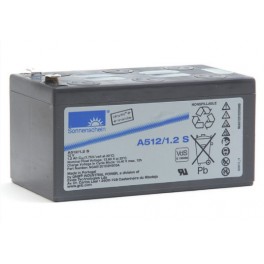 Batería plomo sellada gel A512/1.2S 12V 1.2Ah Batería plomo sellada gel A512/1.2S 12V 1.2Ah