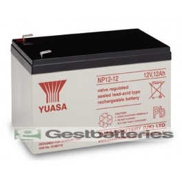Bateria Yuasa NP12-12 Bateria Yuasa NP12-12