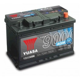 Batería Yuasa YBX9027 AGM Batería Yuasa YBX9027 AGM
